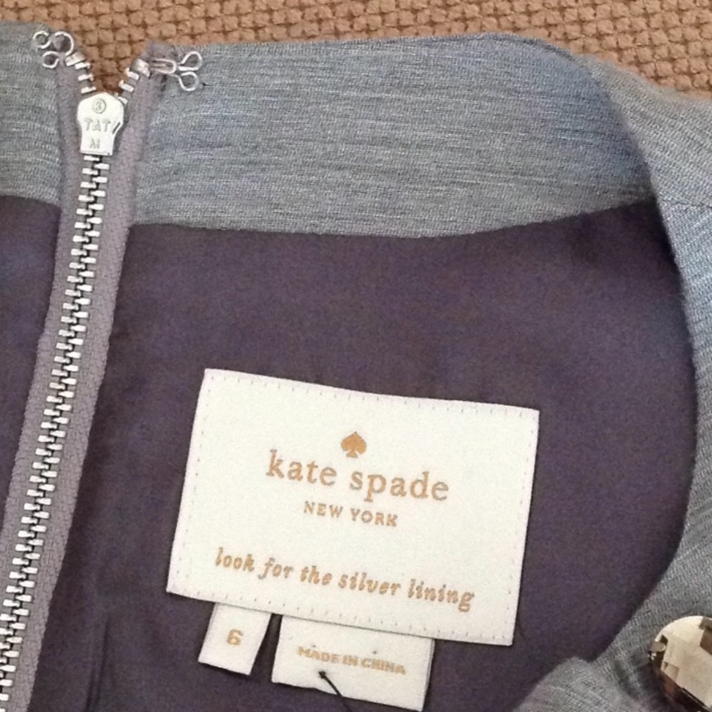 🅰️ Kate Spade - 'Jeweled' Neckline Sheath Dress - Picture 7 of 11